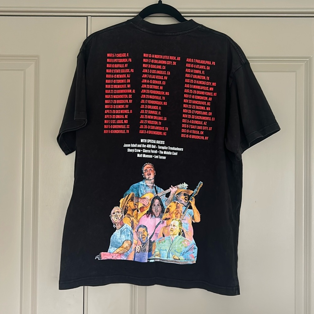 Zach Bryan Quitting Time Tour official tee- brand new